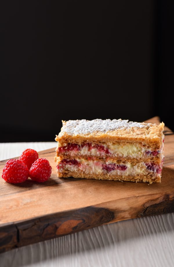 Millefeuille malina